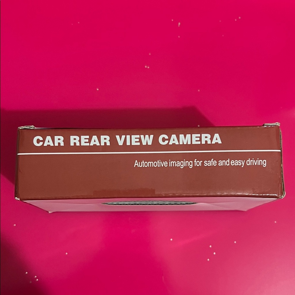 High-Performance Red Car Rear View Camera - Picture 2 of 6